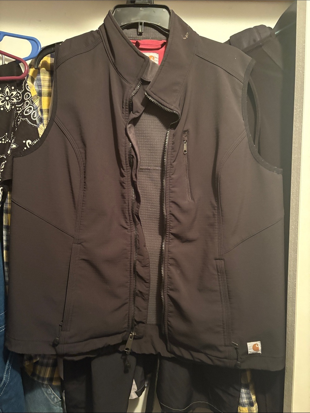 Carhartt Women’s Dark Brown Soft-Shell Vest